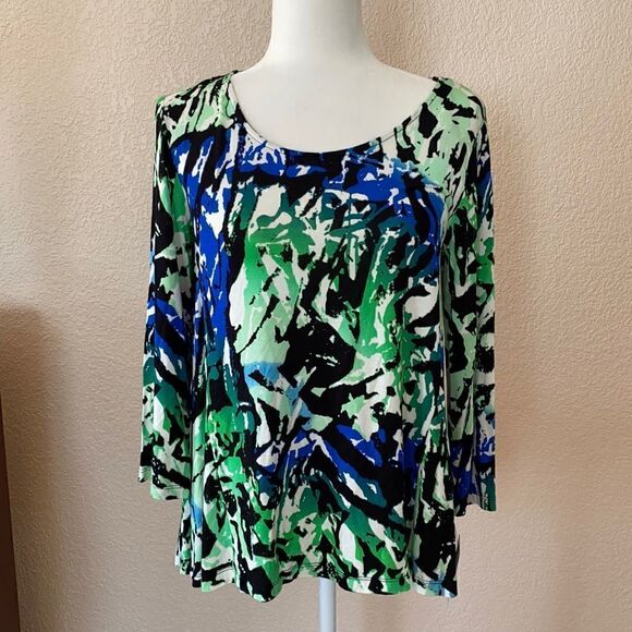 Dana Buchman Women Blouse   - Picture 1 of 7